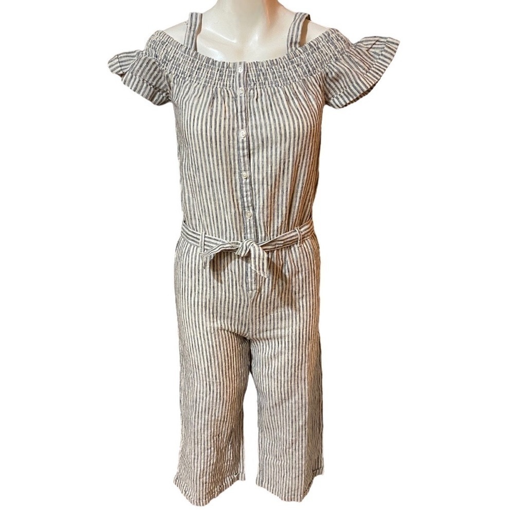 7 For All Mankind Girls XL Indigo Stripe Size XL